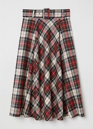 Юбка в клетку, клеточку h&m