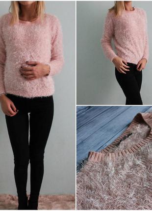 Нежно-розовый свитер травка dorothy perkins3 фото