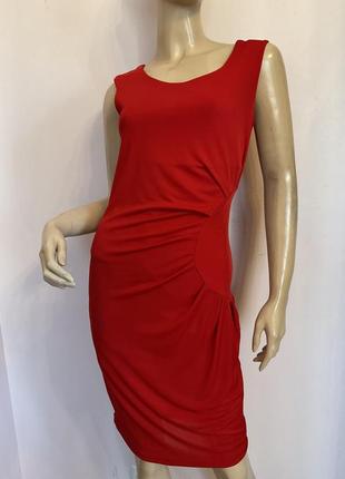 Червона фірмове італійське плаття/s/ brend camomilla1 фото