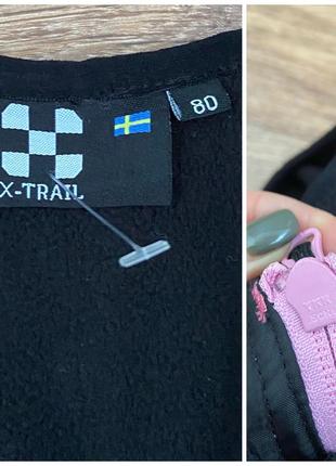 Комбінезон на дівчинку x-trail waterproof-breathable 10000 швеція 80,9010 фото