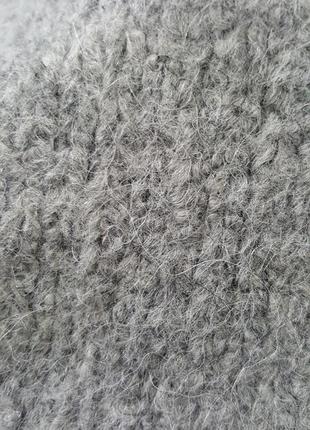 Свитер джемпер реглан пуловер оверсайз свободного кроя из шерсти и альпаки h&amp;m5 фото