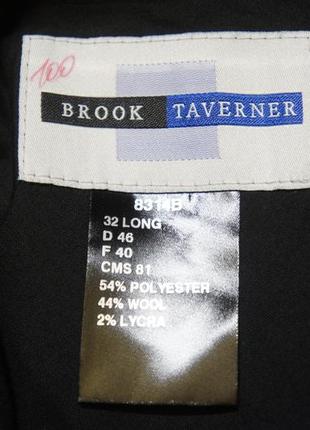 Brook taverner чоловічі класичні штани брюки костюмні brax next marks & spencer m&s merino wool6 фото