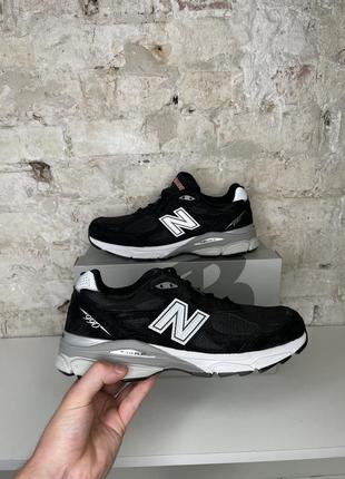 New balance 990v3 оригинал новые черные7 фото