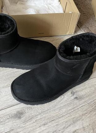 Ugg чоботи чоловічі чорні классік зима 43 розмір