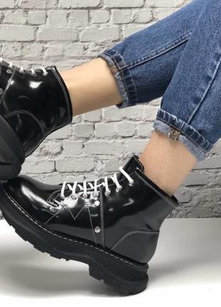 Черевики alexander mcqueen boots ботинки3 фото