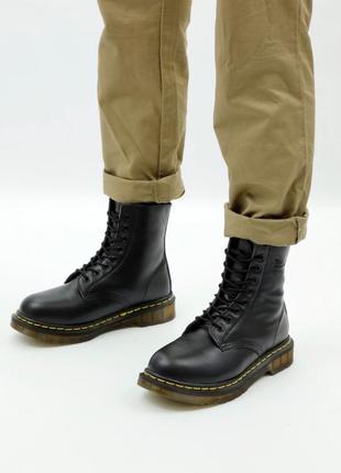 Зимові ботинки dr.martens 1460 (хутро)8 фото