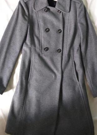 Вовняне пальто benetton розмір s6 фото
