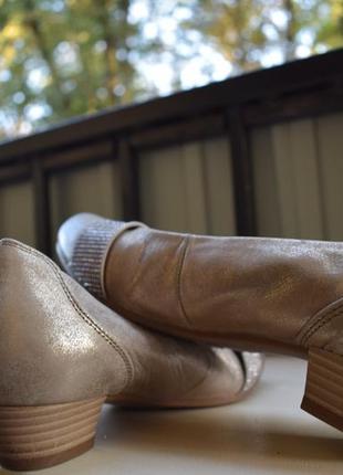 Кожаные туфли габор gabor р.3 на р.37 23,5-23,7 см германия4 фото