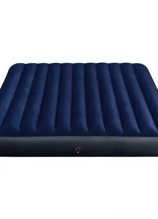 Надувной матрас intex 64755 classic downy airbed 203х182х25см2 фото