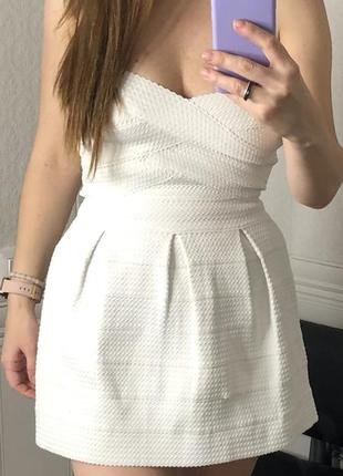 Платье резиновое белое, xs-s4 фото