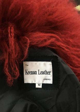 Пальто замшевое keenan leather4 фото