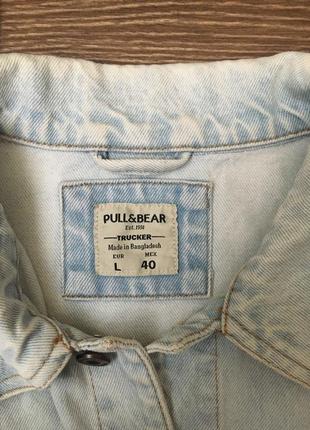 Джемпер, джинсова курточка pull&bear2 фото