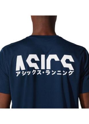 Мужская спортивная футболка asics
made in indonesia 
оригинал
размер l4 фото