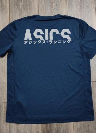 Мужская спортивная футболка asics
made in indonesia 
оригинал
размер l7 фото