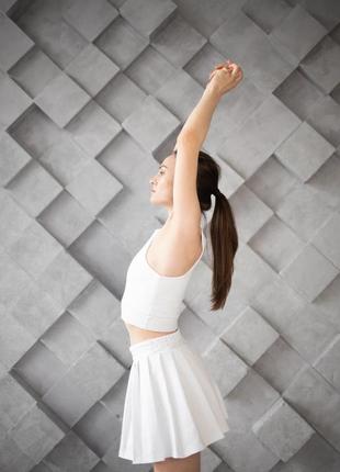 Комплект топ з тенісною спідницею