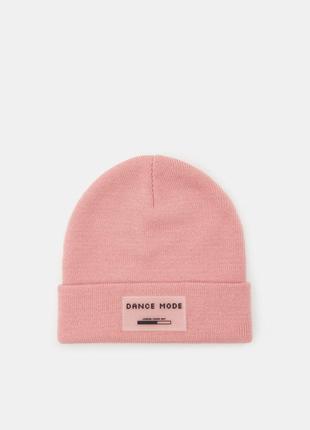Шапка підліткова шапка тепла рожева шапка2 фото