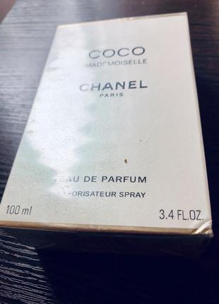 Coco mademoiselle 100ml chanel шанель коко мадемуазель1 фото