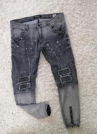 Стильні чоловічі мікро вельвети tmk jeans 36 в прекрасному стані