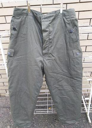 Штаны тёплые ватные мужские, размер 52.новые!!!