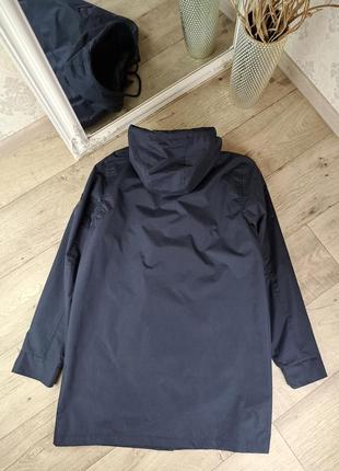 Брендова довга куртка парка дождівик house🌧6 фото