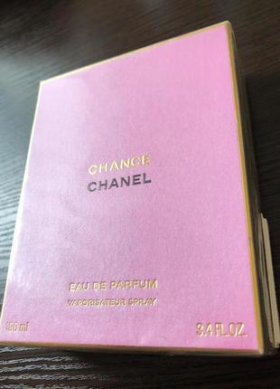 100ml edp женские духи chance eau de parfum chanel
