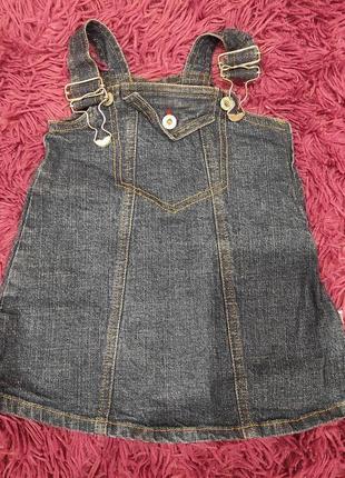 Джинсовий сарафан 4