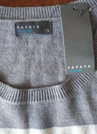 Новый свитер джемпер бренда papaya u9 16 eur 446 фото