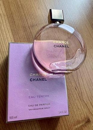 Chance tendre оригинал chanel 100ml шанель шанс тендер тендре женские духи