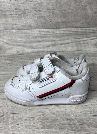 Adidas кожаные детские кроссовки оригинал 21