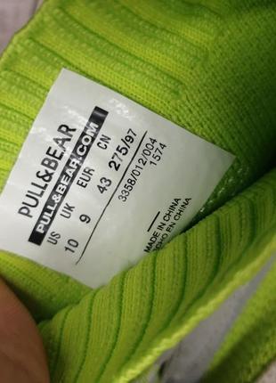 Кроссовки-носок pull&bear7 фото