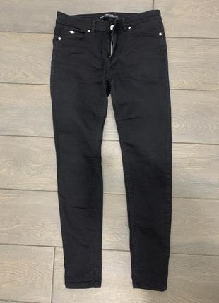 Жіночі чорні штани XXL / 52 stradivarius