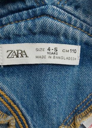 Стильный комбез zara 4-5 лет, 104-110 см.2 фото