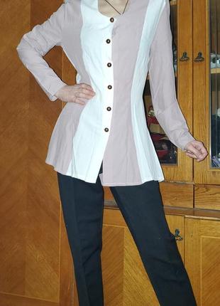 Винтажная блуза жакет пиджак винтаж ретро2 фото