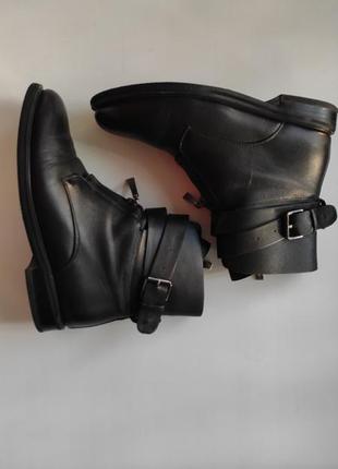 Осінні шкіряні чоботи / осенние кожаные ботинки2 фото