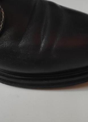 Осінні шкіряні чоботи / осенние кожаные ботинки4 фото