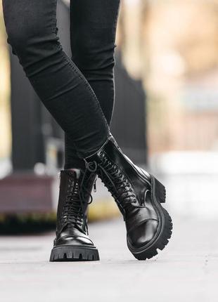 Шикарні жіночі черевики/шикарные женские ботинки2 фото