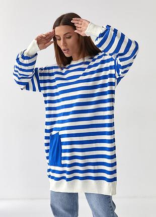 Oversize туніка у смужку 2
