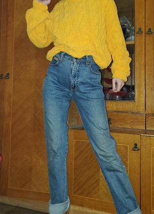 Вінтажні джинси wrangler прямі вінтаж ретро
