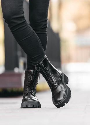 Шикарні жіночі черевики/шикарные женские ботинки4 фото