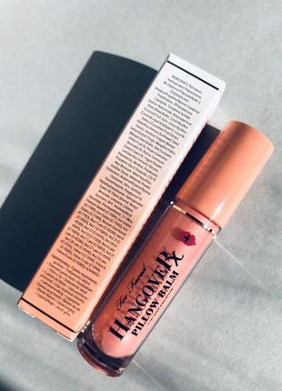 Too faced hangover pillow balm ultra-hydrating lip balm бальзам для губ3 фото