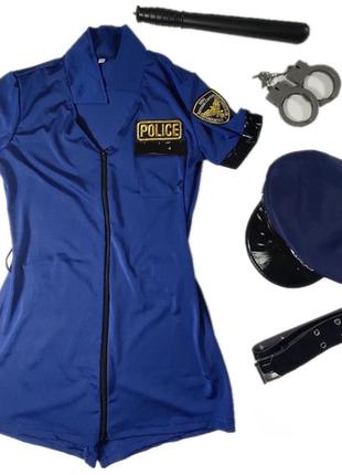 Сексуальный игровой костюм полицейской8 фото