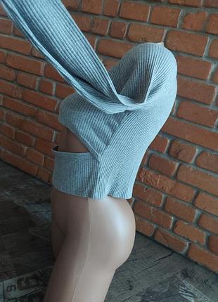 Кофта топ в рубчик 2
