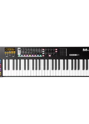 M audio midi keyboard code 61