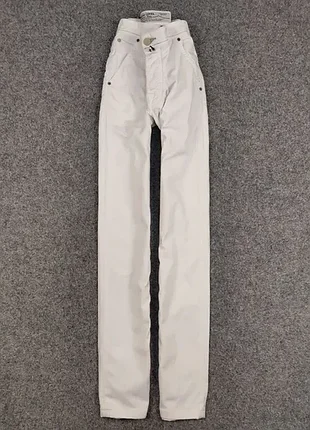 Преміальні чоловічі білі брюки чіноси jacob cohen type 613 c chinos white trousers luxury pants