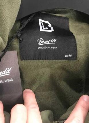 Куртка анорак флісова осінь олива 5