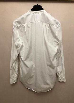 Модная рубашка ассиметричного кроя в стиле neil barrett6 фото