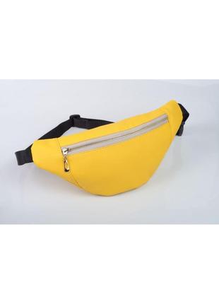 Поясна сумка бананка sambag soho bso жовтий