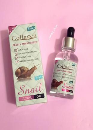 Сироватка для обличчя з муцином 🐌collagen snail deeply2 фото