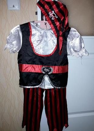 Арнавальный костюм пирата 7-8 лет