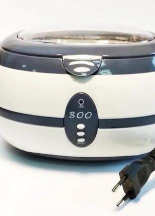 Ультразвукова мийка-стерилізатор vgt 800 ultrasonic cleaner 600 мл., 35 вт.